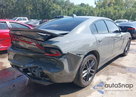 2019 Dodge Charger Sxt Awd из США, поврежденный, VIN 2C3CDXJG1KH671251
